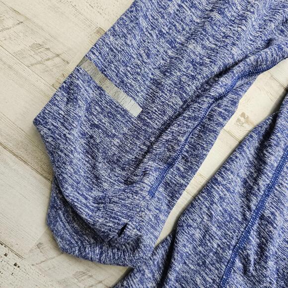 Nike Men’s Running Dri Fit 1/4 Zip XXL Pullover Blue Heather Reflective 2XL Run - Picture 3 of 6